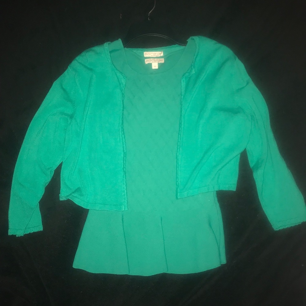 Eva Mendes New York and Company Cardigan Set